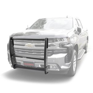 Chevrolet Silverado 1500 Grille Guard - Front - Go Rhino - 3000 Extreme Series StepGuard - Textured Black - `19-`20